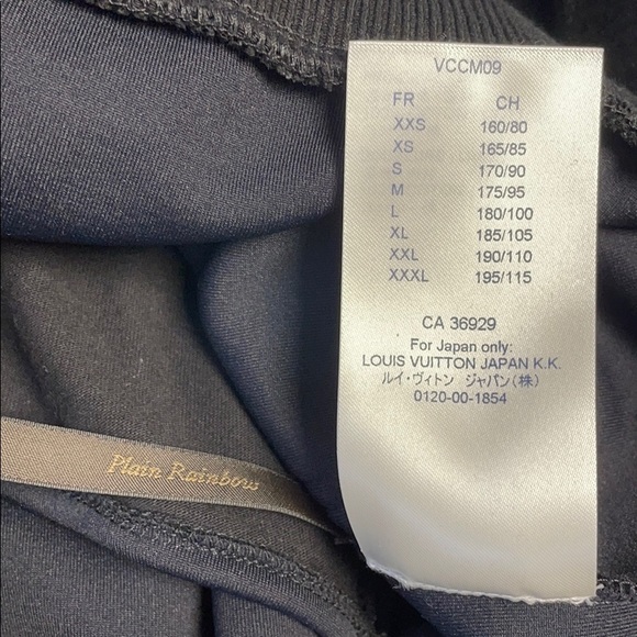 Louis Vuitton/Virgil Abloh Velour Half Zip size Medium - Picture 10 of 10